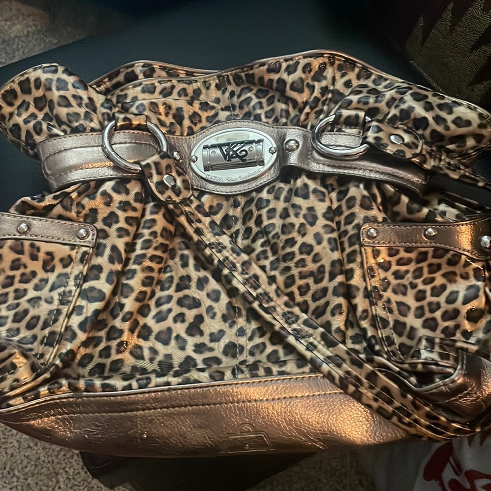 Kathy Van Zeeland Cheetah Print Purse